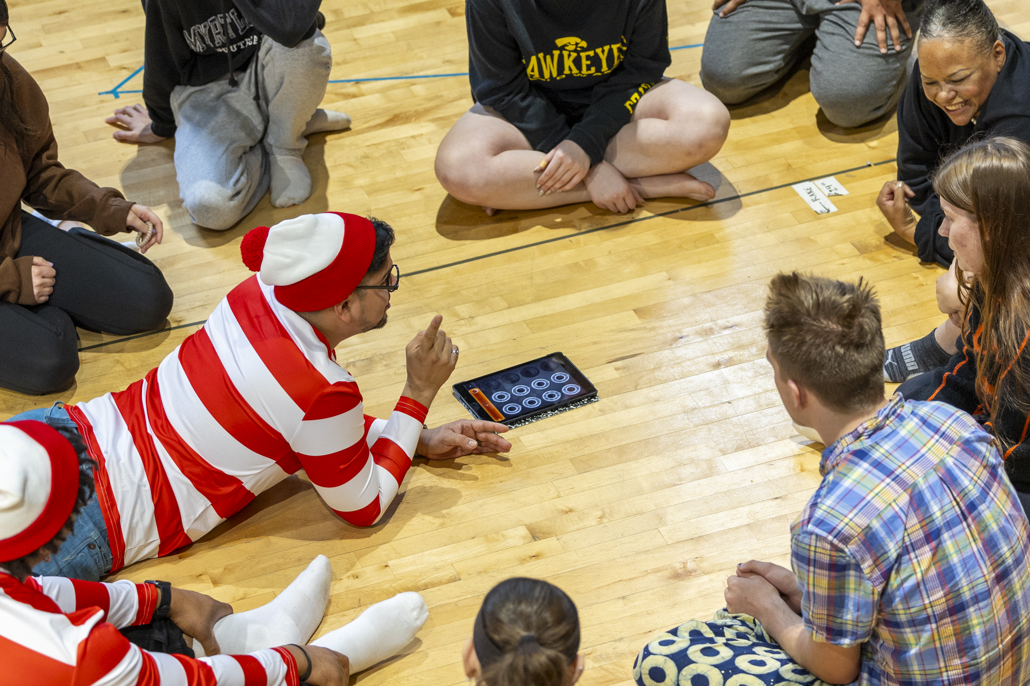 Brian Quijada in residence with UI Theatre Arts