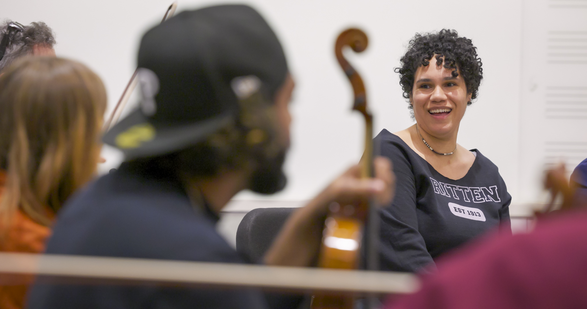 Jessie Montgomery residency in School of Music