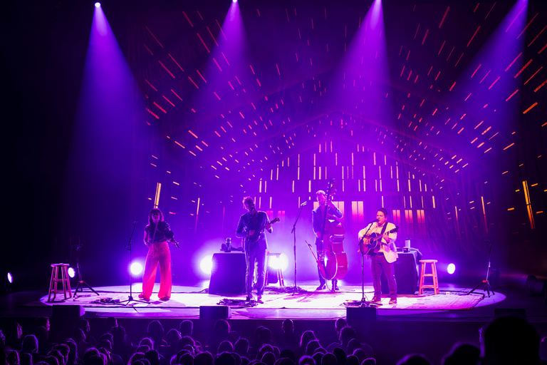 Nickel Creek performed on February 6, 2024