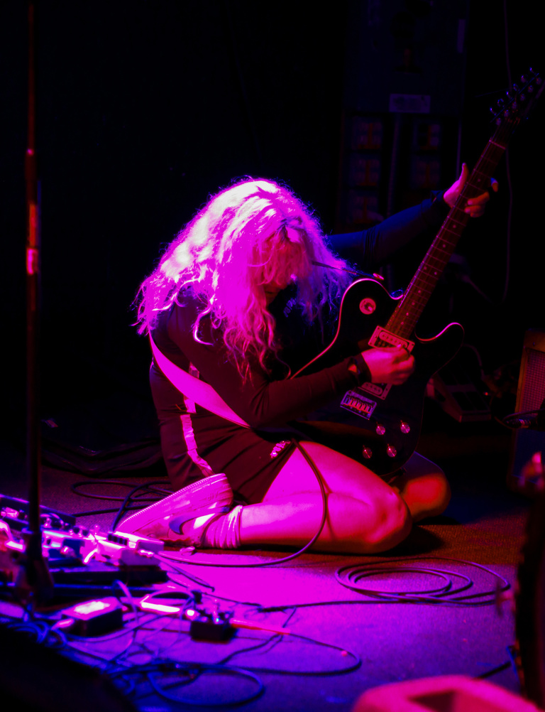 Local band KL!NG opened for Model/Actriz at Gabe's as a part of Infinite Dream on October 13, 2023.