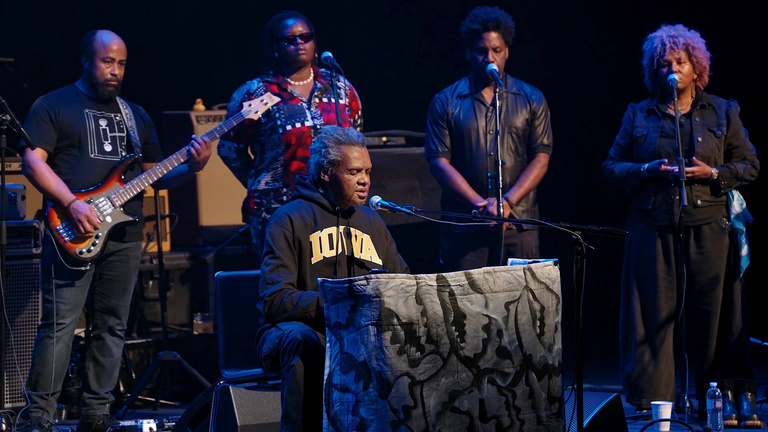 Lonnie Holley and Mourning [A] BLKstar performed as part of Infinite Dream on October 14, 2023