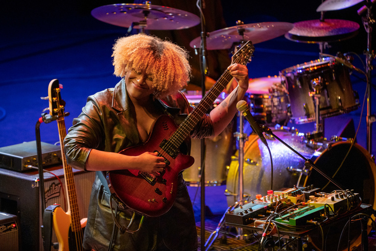 L'Rain performed on the Hadley Stage as part of Mission Creek Festival on April 4, 2024.