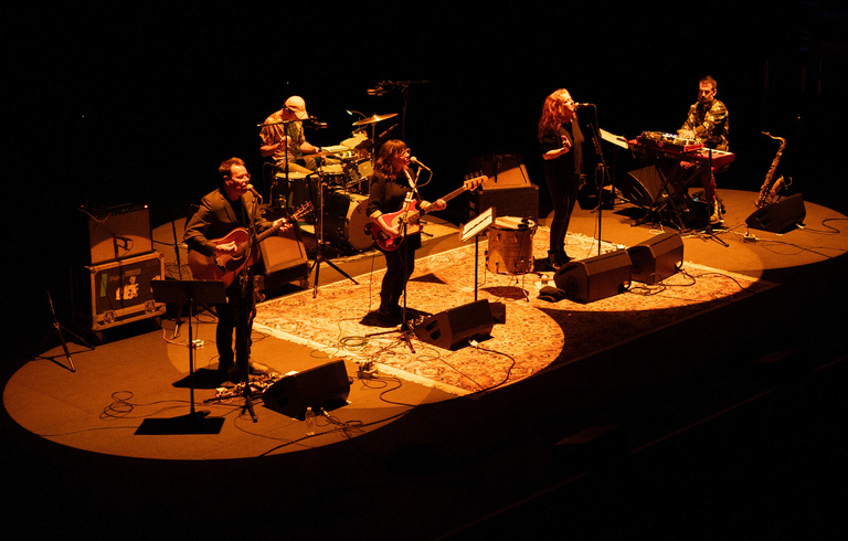Neko Case performed on the Hadley Stage as part of Mission Creek Festival on April 4, 2024.