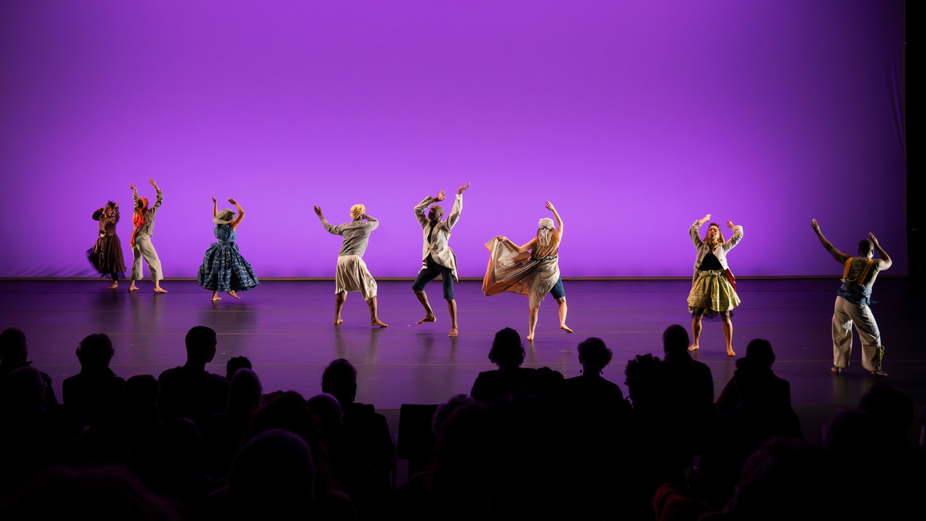 Reggie Wilson / Fist and Heel Performance Group perform on Hadley Stage at Hancher Auditorium