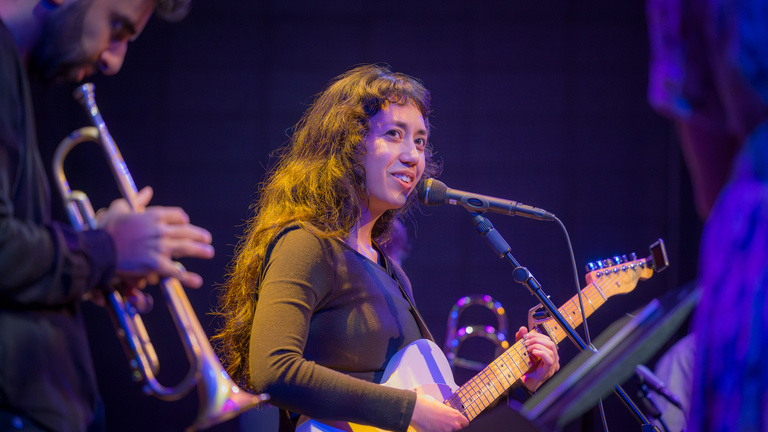 Haley Heynderickx and The Westerlies performed two sold-out Club Hancher sets on March 7, 2024